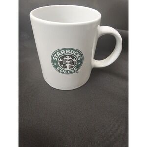Starbucks 2009‎ Ceramic Coffee Mug White with Logo
